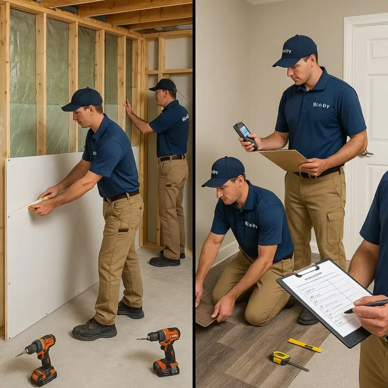 Repairs and Reconstruction process in Romeo, MI